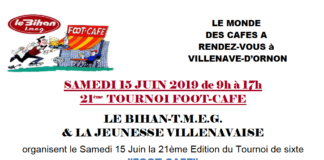 Inscrivez vous au Foot Café !