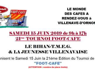 Inscrivez vous au Foot Café !
