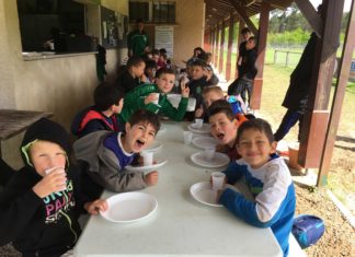 Accrobranche, foot et course d’orientation pour les jeunes d’US Illats