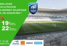 Viens jouer sur la pelouse de Matmut Atlantique avec ton club !