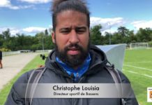 La réaction en vidéo de Christophe Louisia (Bassens, D1 club VIP)