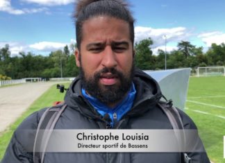 La réaction en vidéo de Christophe Louisia (Bassens, D1 club VIP)