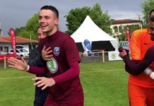 La séance de tirs aux buts et la joie du FC Grand Saint Emilionnais