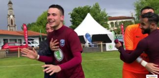 La séance de tirs aux buts et la joie du FC Grand Saint Emilionnais