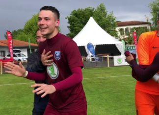 La séance de tirs aux buts et la joie du FC Grand Saint Emilionnais