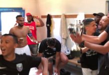 La joie de Pessac Alouette, champion de D1 club VIP