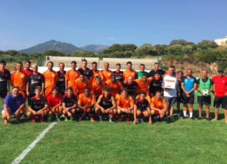 Portes Entre Deux Mers a clôturé son stage en Corse