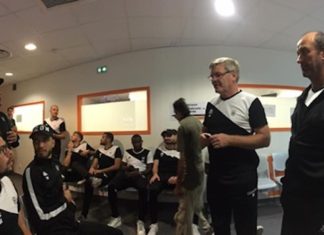 L’image du week end – Boulazac au chevet de son joueur