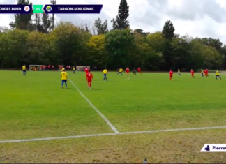 Coqs Rouges de Bordeaux C – Targon Soulignac B (D3) en résumé vidéo