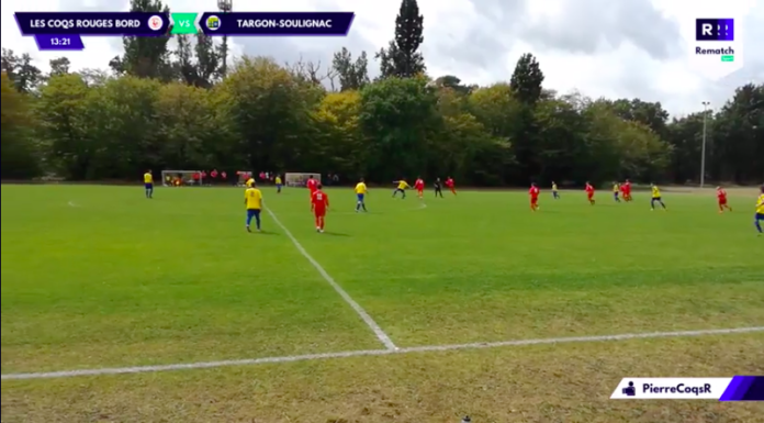 Coqs Rouges de Bordeaux C – Targon Soulignac B (D3) en résumé vidéo