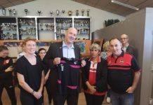 Les maillots du pôle féminin Rive Droite dévoilés devant du beau monde