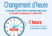 Attention : on passe à l’heure d’hiver