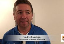 La réaction en vidéo de Cédric Navarro (Villenave)