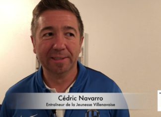 La réaction en vidéo de Cédric Navarro (Villenave)