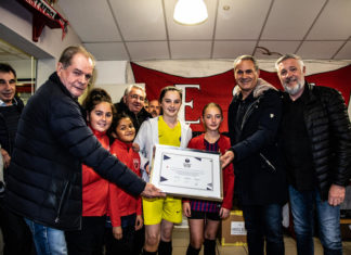 Eysines reçoit le Label Féminin Argent et le label jeune espoir