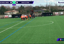 Portes Entre Deux Mers B – Arsac le Pian B (D1 club VIP) en résumé vidéo
