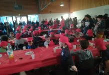 150 enfants au goûter de Noël de l’ES Eysines