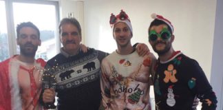 Insolite – Aurélien Pouey et Sylvain Acheriteguy (SAG Cestas) emportent le concours du pull de Noël