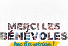Amis bénévoles, merci !