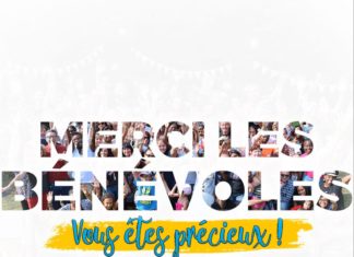 Amis bénévoles, merci !