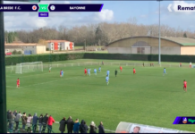 La Brède – Bayonne B (R1) en résumé vidéo