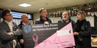 Portes Entre Deux Mers fait ses voeux avec un don