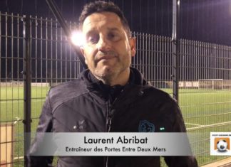La réaction en vidéo de Laurent Abribat (Portes Entre Deux Mers, R1)