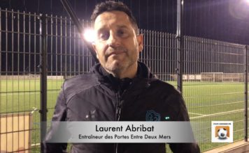 La réaction en vidéo de Laurent Abribat (Portes Entre Deux Mers, R1)