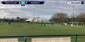 Cestas C – Gradignan (D2) en résumé vidéo