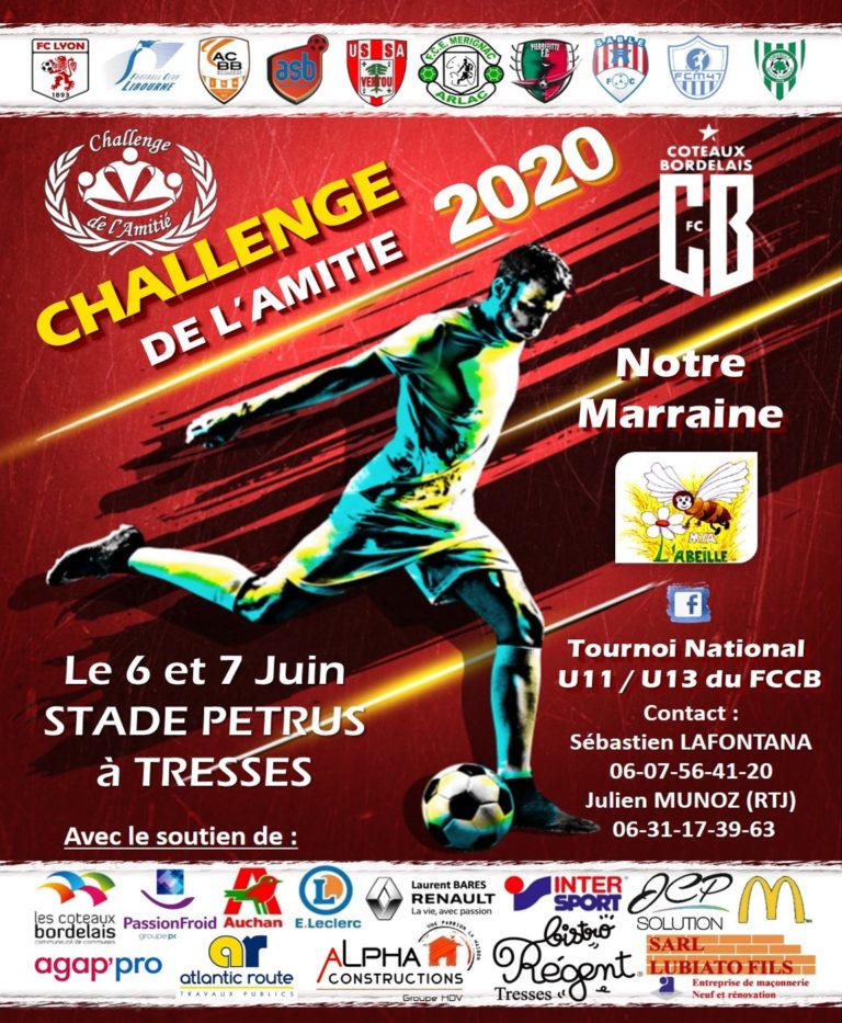 Un tournoi U11 U13 sous forme de challenge de l'amitié au FC Coteaux