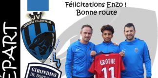 Un Villenavais vers les Girondins de Bordeaux