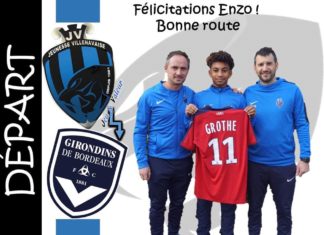 Un Villenavais vers les Girondins de Bordeaux