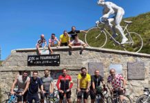 Des joueurs du FC Bassin Arcachon s’offrent le col du Tourmalet