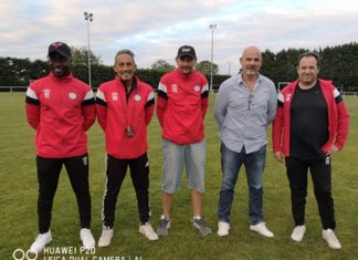 Le staff technique du FC Mascaret U18/U19