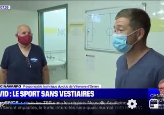 BFM TV de passage à la Jeunesse Villenavaise