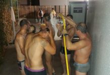 COVID19 – Des douches improvisées