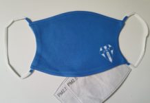 La JS Teichoise équipe ses licenciés de masques à son logo