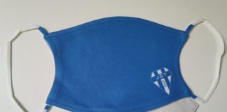 La JS Teichoise équipe ses licenciés de masques à son logo