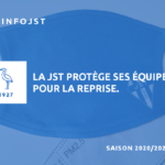 JST masque COVID19 Le Teich JS Teichoise