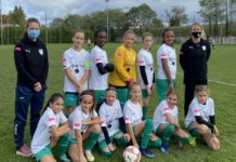 Solidarité – Les U13F de Mérignac Arlac en rose
