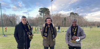 Un joueur des Girondins parrain du FC St Médard en Jalles !