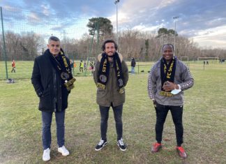 Un joueur des Girondins parrain du FC St Médard en Jalles !