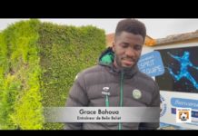 Coupe de Gironde : La réaction de Grace Bahoua (Belin-Beliet)