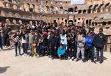 L’USJ Football a découvert Rome