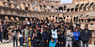 L’USJ Football a découvert Rome