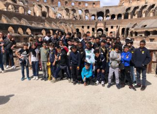 L’USJ Football a découvert Rome