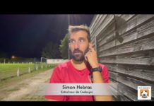 La réaction en vidéo de Simon Hébras (Cadaujac)