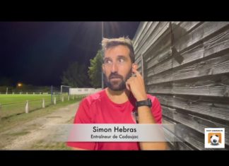 La réaction en vidéo de Simon Hébras (Cadaujac)