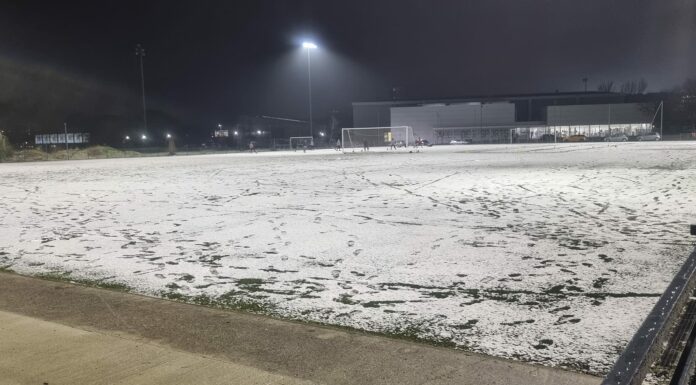 Insolite : les entrainements sous la neige en Gironde