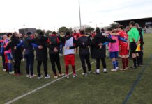 L’image du week-end : Une minute de silence sur tous les terrains des matchs régionaux néo-aquitains